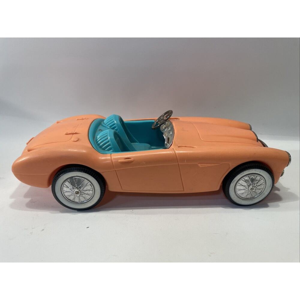 Vintage 1962 BARBIE 18” Austin Healey Irwin Mattel Convertible 1st Car
